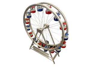 Twinorbit ferris wheel