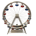 Twinorbit ferris wheel